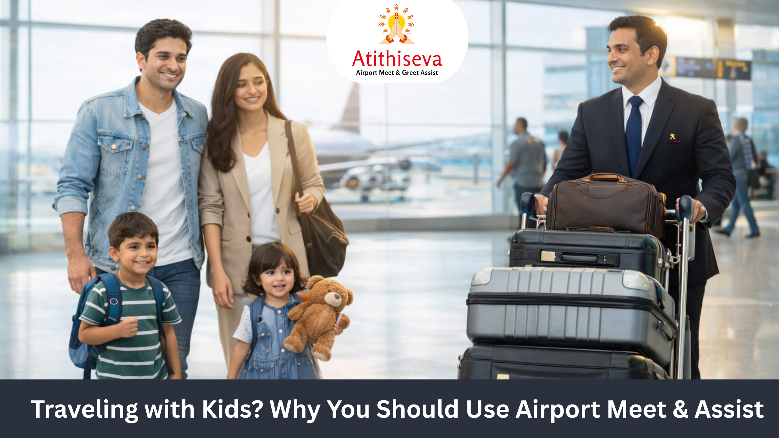 Traveling with Kids? Why You Should Use Airport Meet & Assist