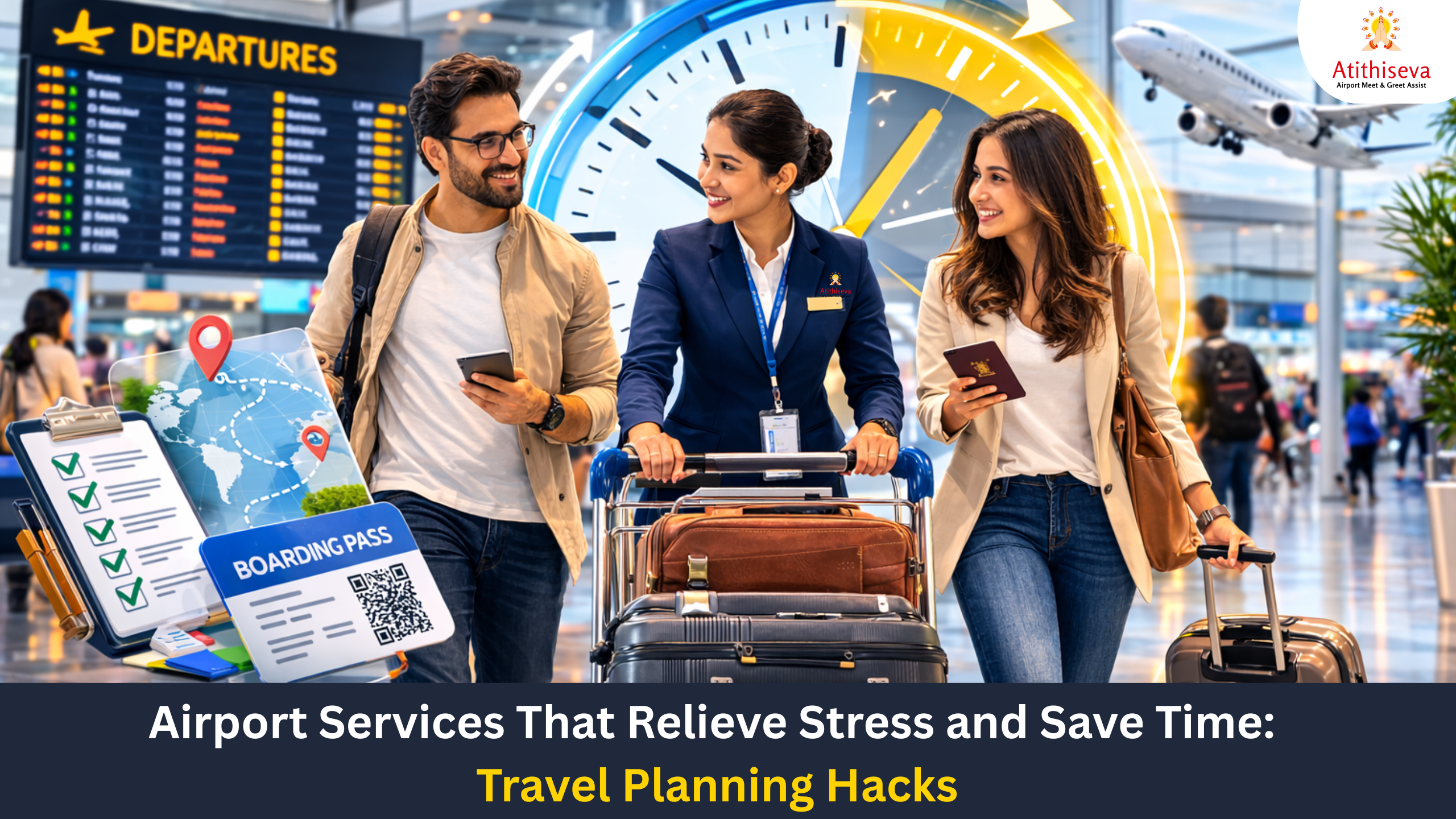Airport Services That Relieve Stress and Save Time: Travel Planning Hacks