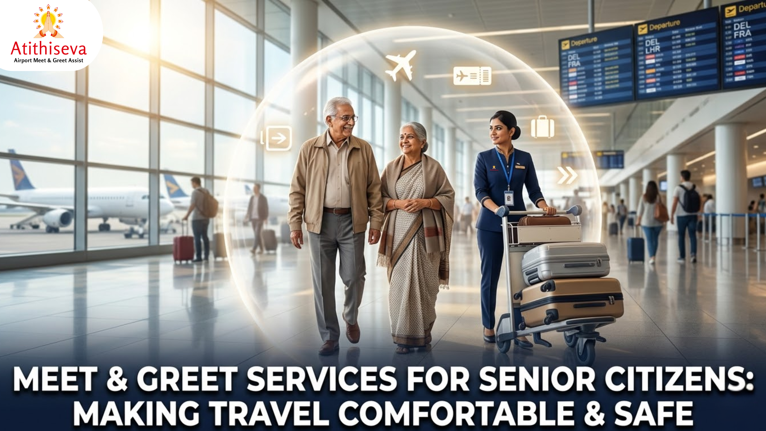 Meet & Greet Services for Senior Citizens: Making Travel Comfortable & Safe