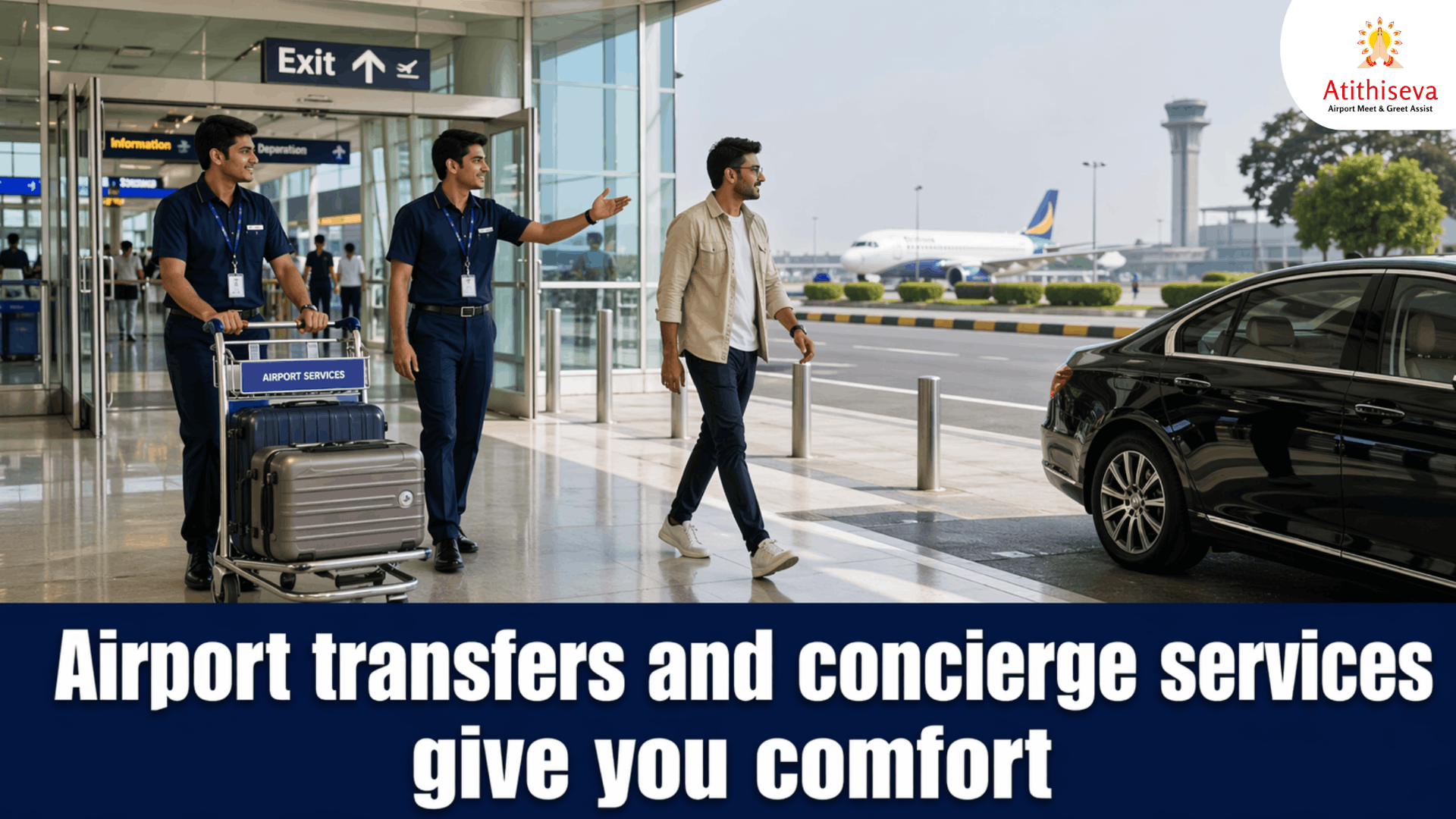 Airport transfers and concierge services give you comfort