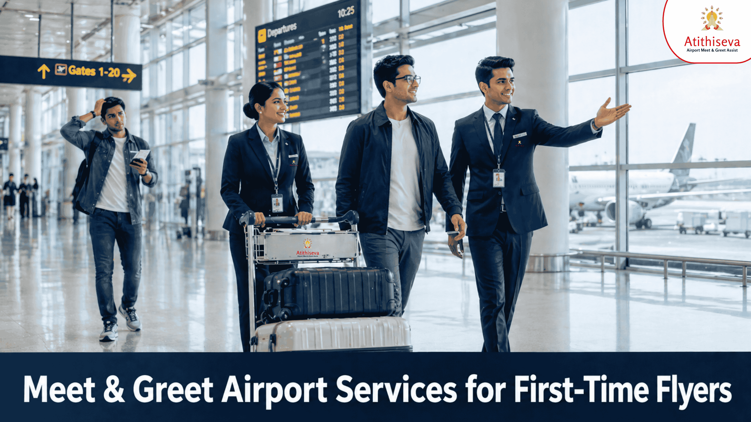 Meet & Greet Airport Services for First-Time Flyers