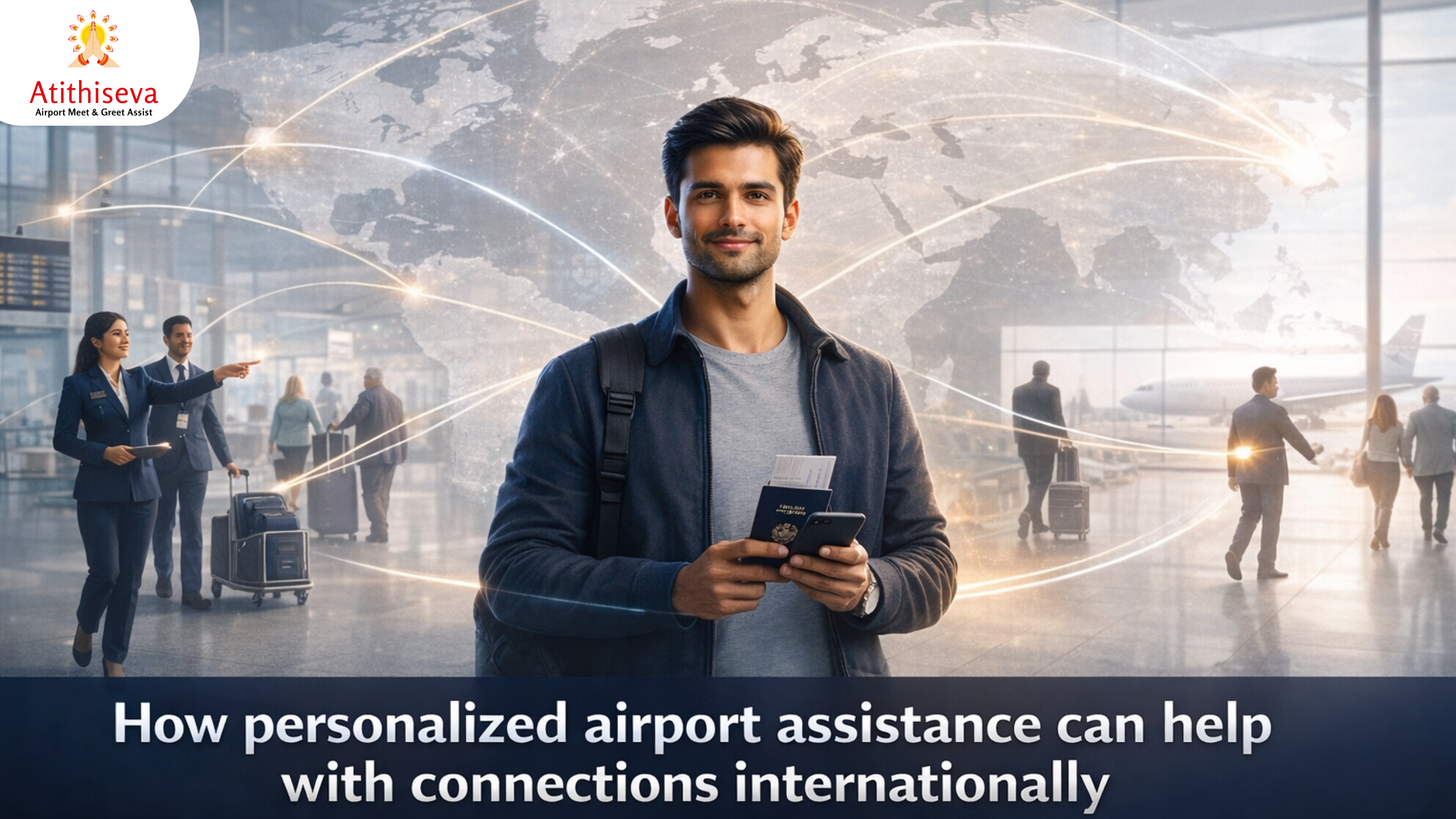 How personalized airport assistance can help with connections internationally