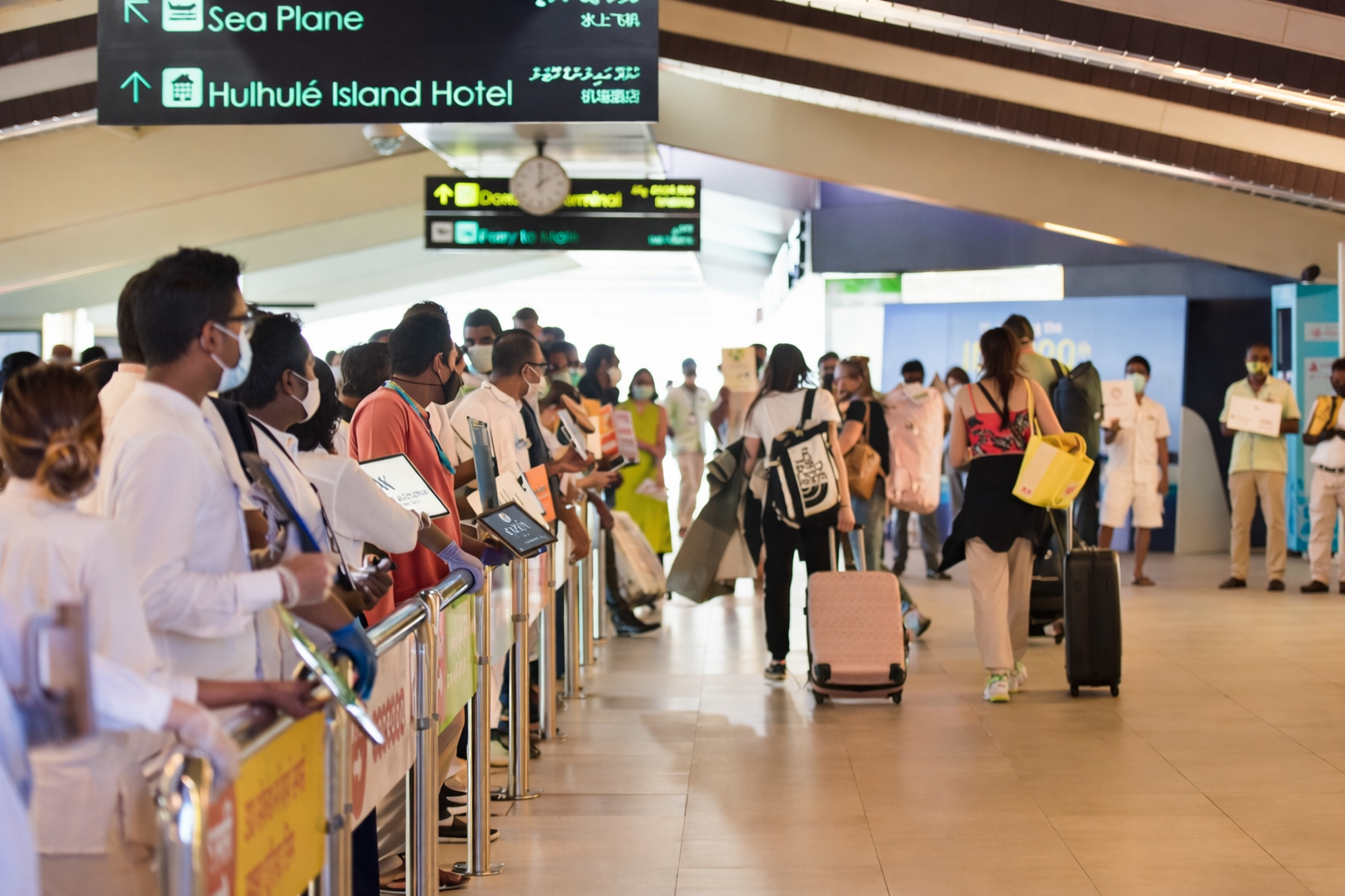 Maldives Airport Terminal