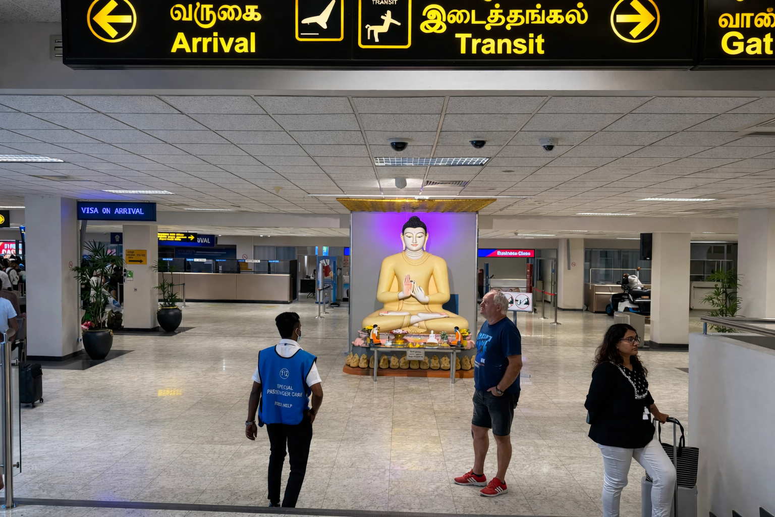 colombo airport terminals