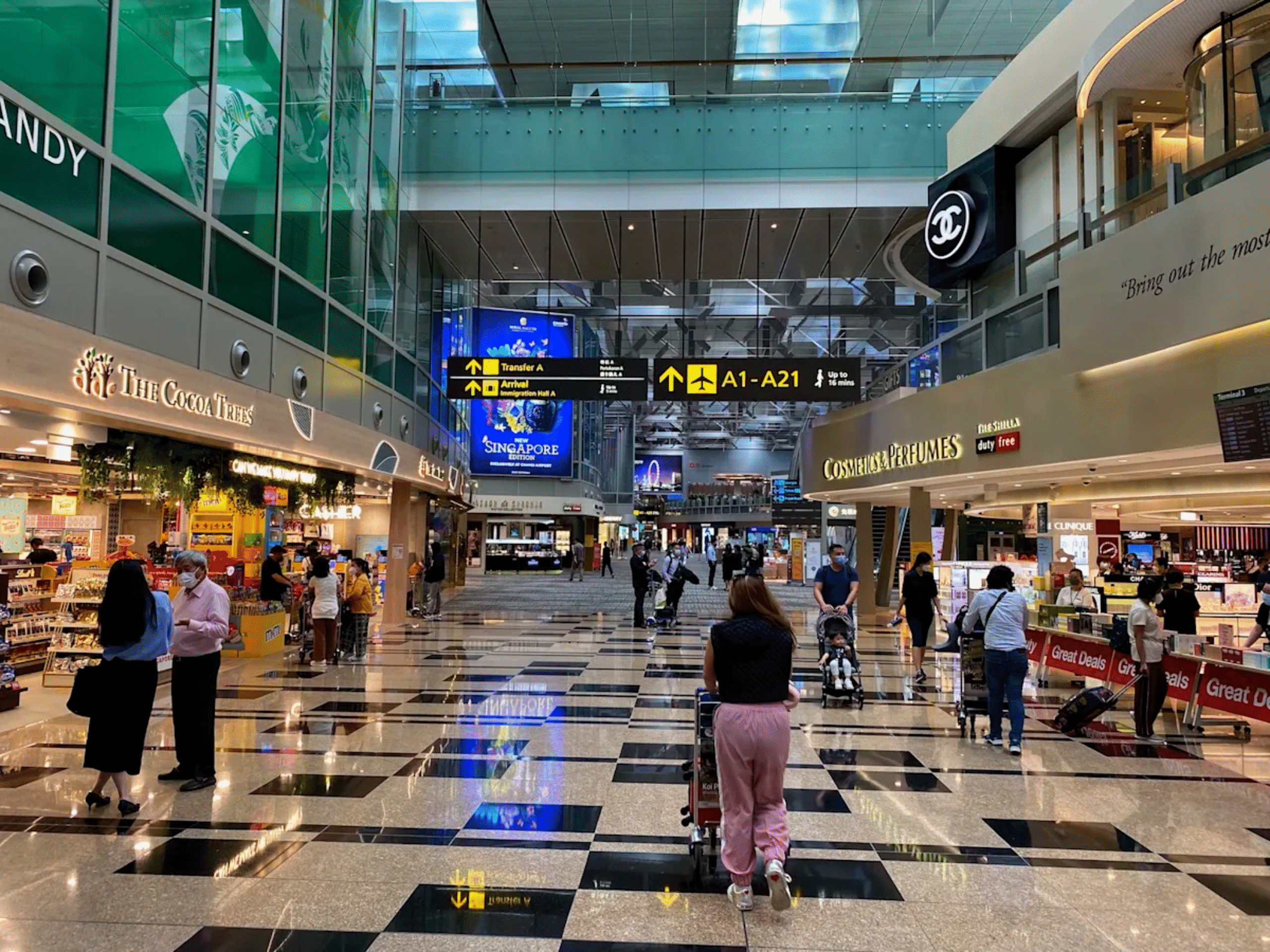 singapore changi meet and greet