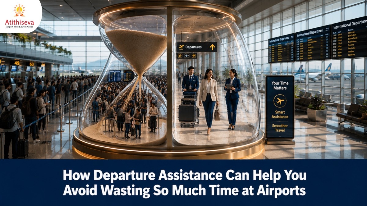 How Departure Assistance Can Help You Avoid Wasting So Much Time at Airports