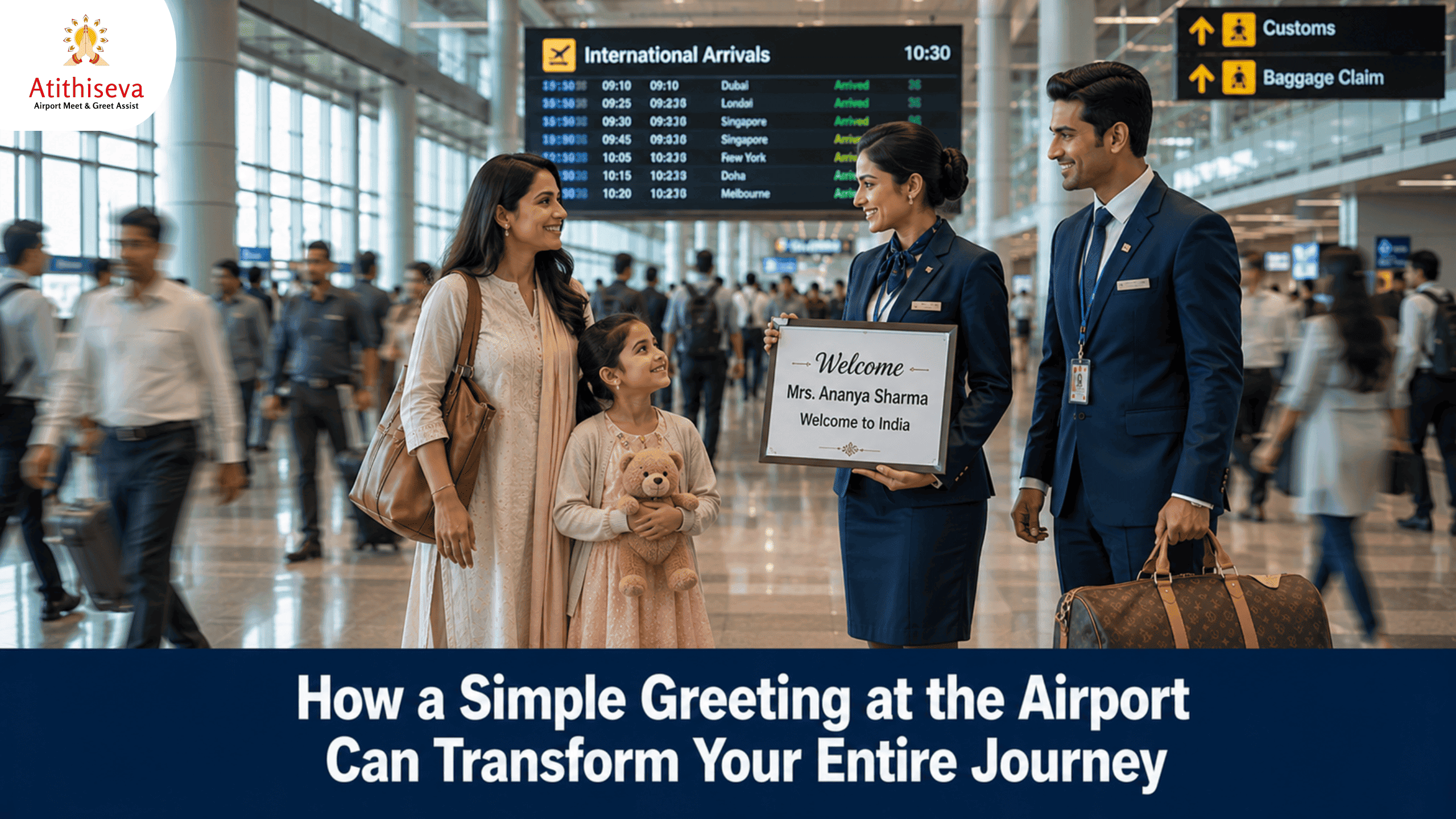 How a Simple Greeting at the Airport Can Transform Your Entire Journey