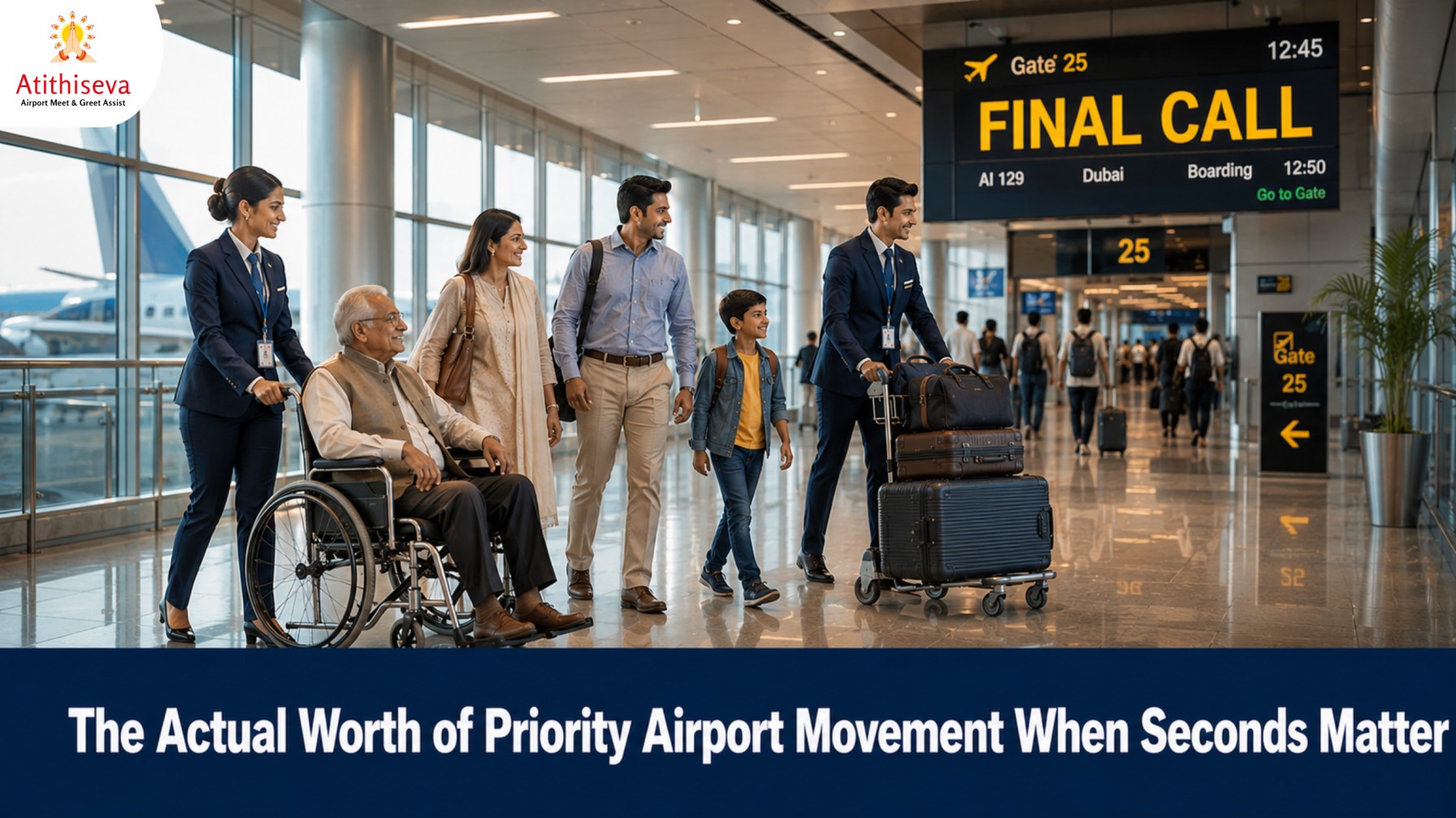The Actual Worth of Priority Airport Movement When Seconds Matter